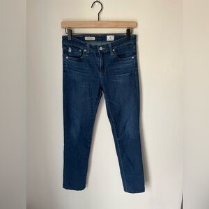 Adriano Goldschmeid The Stella Slim Straight Medium Wash Jeans Size 27